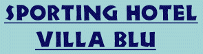 Sporting Hotel Villa Blu