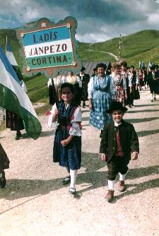 ulda in sfilata