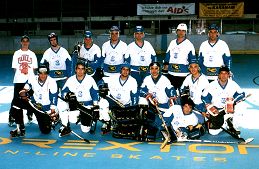 Cortina hockey in line team